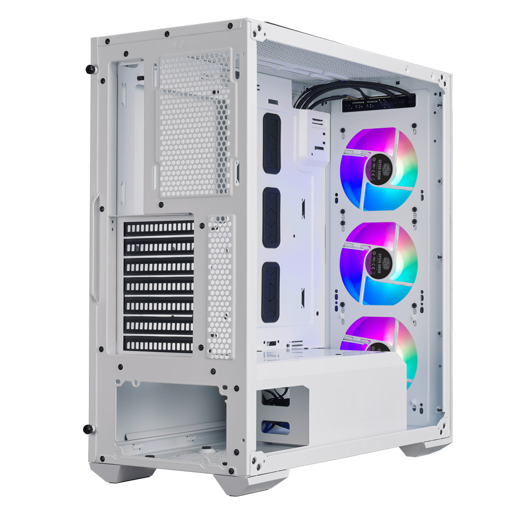 Gabinete Masterbox Td500 Mesh White Argb Cooler Master