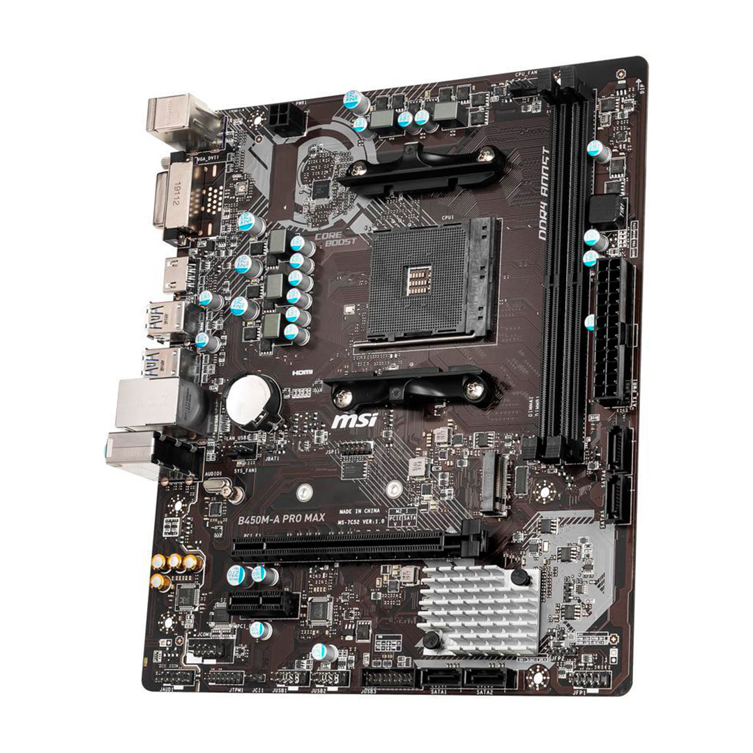 Mother B450m-a Pro Max Msi Am4