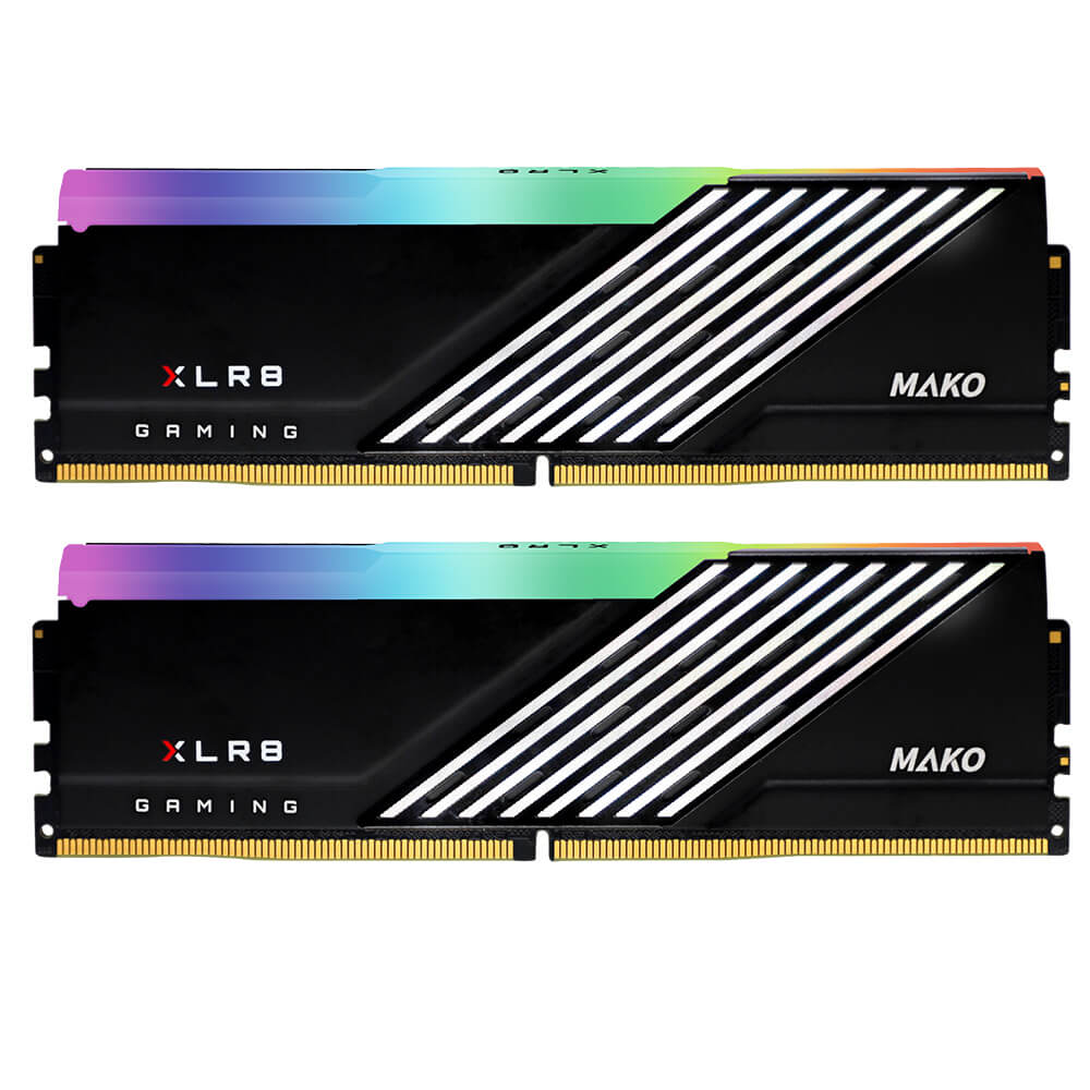 Memoria 32gb 2x16 6000mhz Ddr5 Mako Xlr8 Rgb Pny