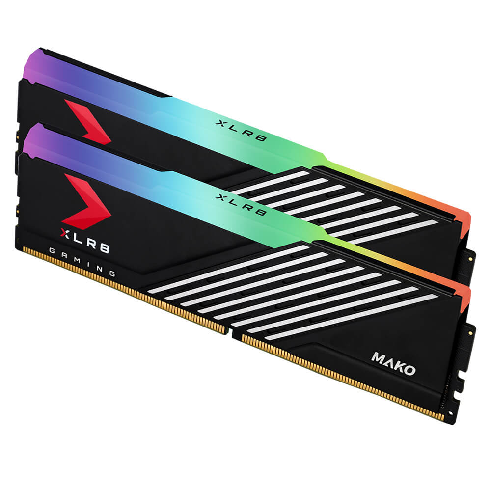 Memoria 32gb 2x16 6000mhz Ddr5 Mako Xlr8 Rgb Pny