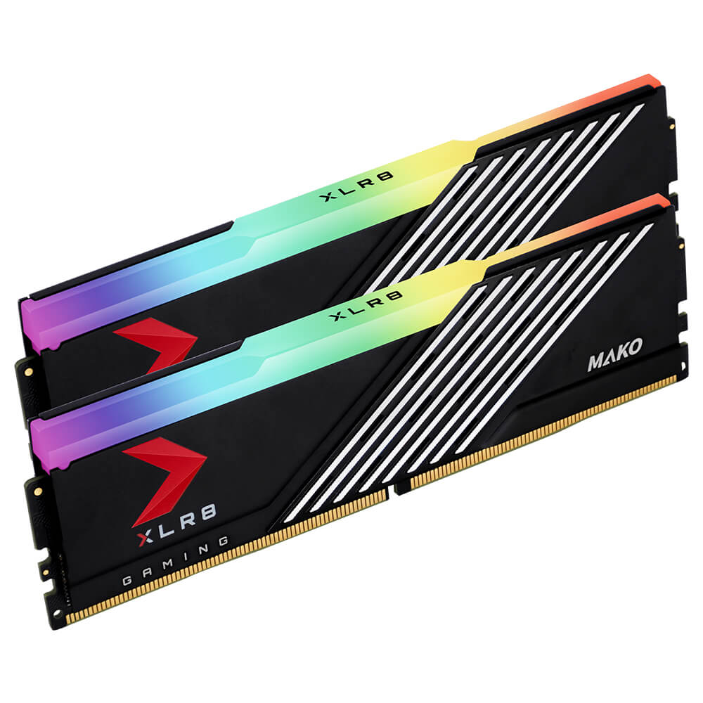 Memoria 32gb 2x16 6000mhz Ddr5 Mako Xlr8 Rgb Pny