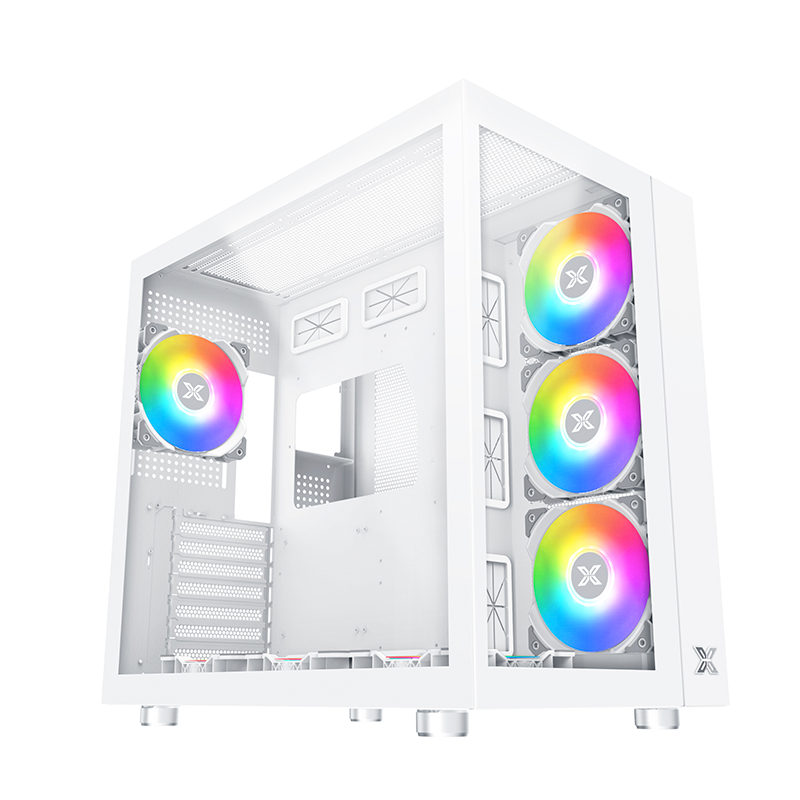 Gabinete Aquarius Pro Artic Tg 7 Fans Argb Xigmatek