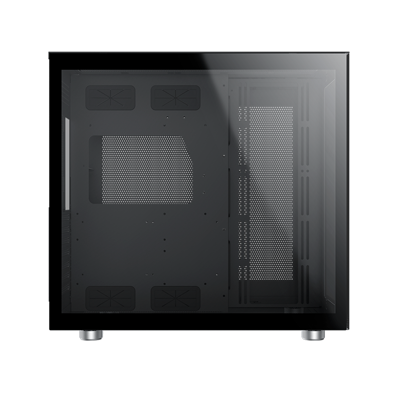 Gabinete Aquarius Pro Tg 7 Fans Argb Black Xigmatek
