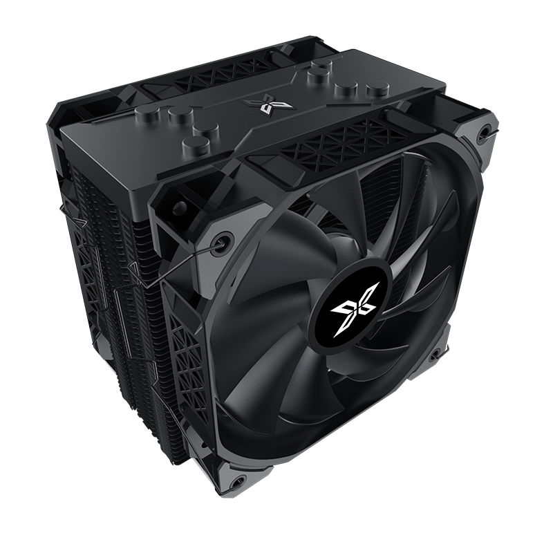 Cooler Cpu Air Killer Twin Black Xigmatek (12 Gen Ready)