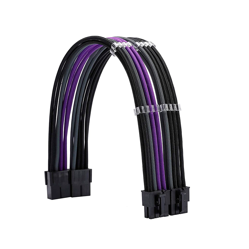 Kit Cables Mallados Violeta Xigmatek