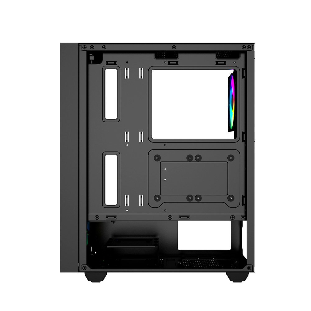 Gabinete V100 Vector Tg Frgb Mesh Black Raidmax