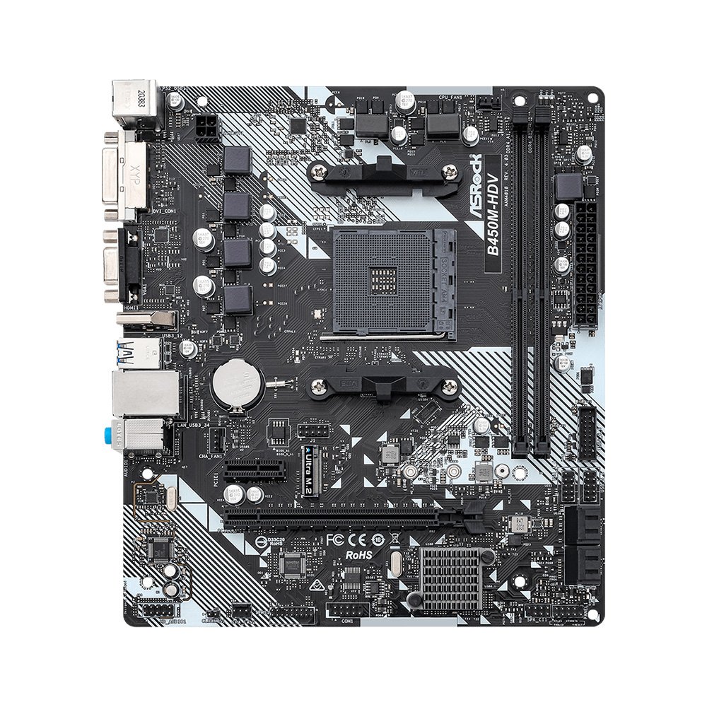 Mother B450m-hdv R4.0 Asrock Am4