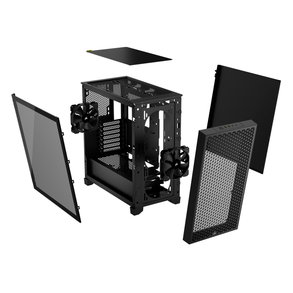 Gabinete 3000d Airflow Tg Black Corsair