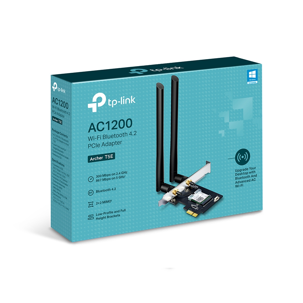 Placa Wifi + Bluetooth Pcie Archer T5e Ac1200 Tp-link