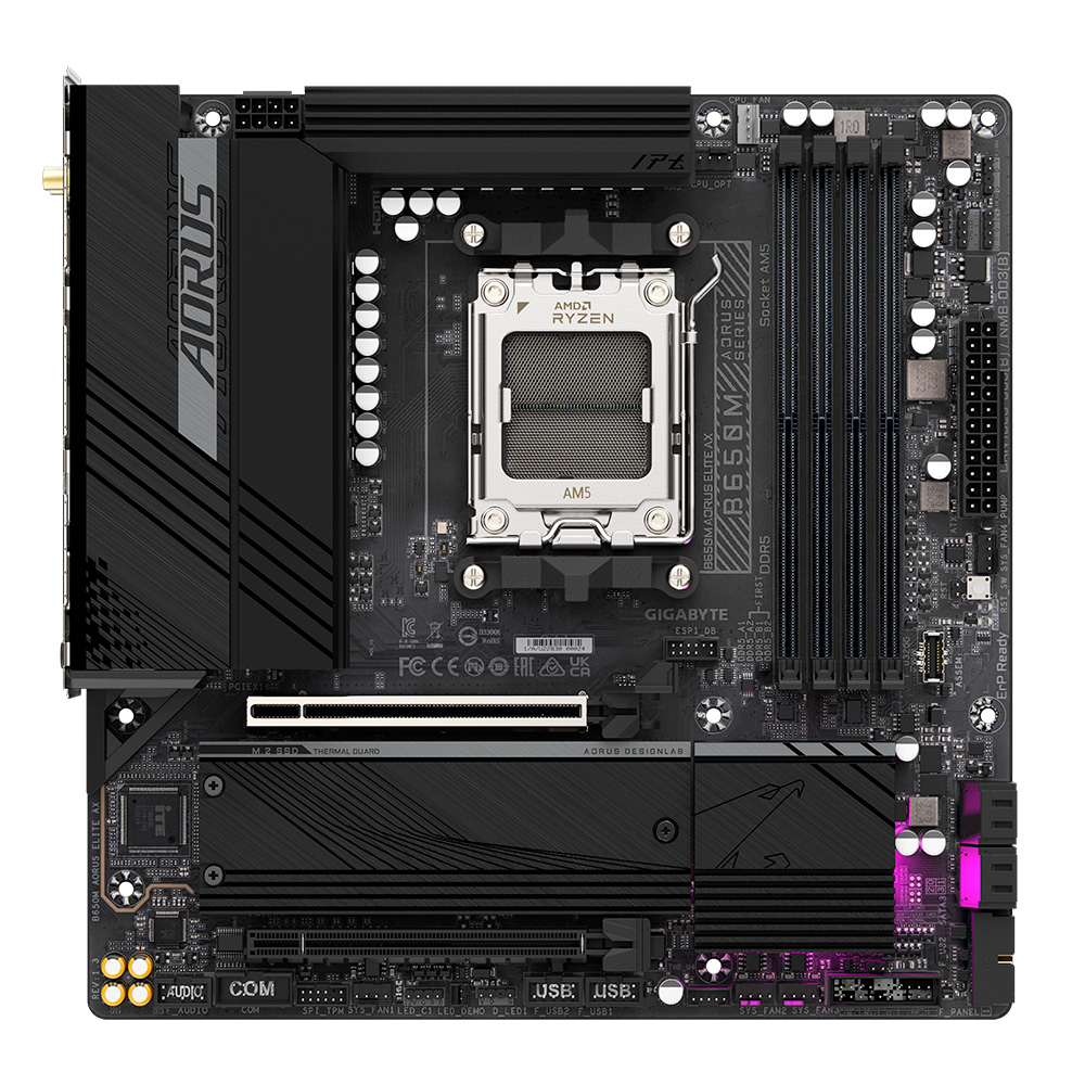 Mother B650m Aorus Elite Ax Gigabyte Am5