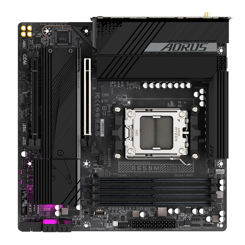 Mother B650m Aorus Elite Ax Gigabyte Am5