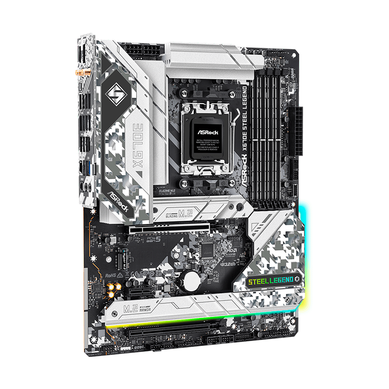 Mother X670e Steel Legend Asrock Am5
