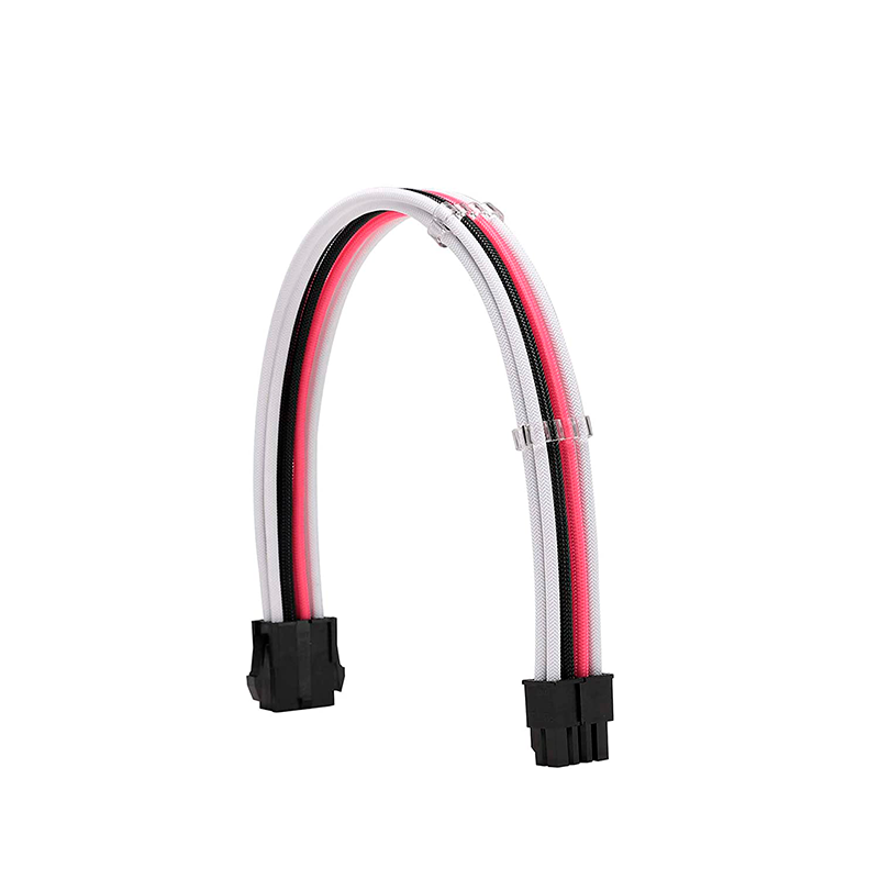 Kit Cables Mallados Rosa Xigmatek