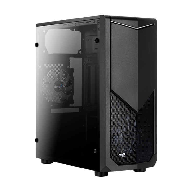 Gabinete Tomahawk Black Frgb Aerocool