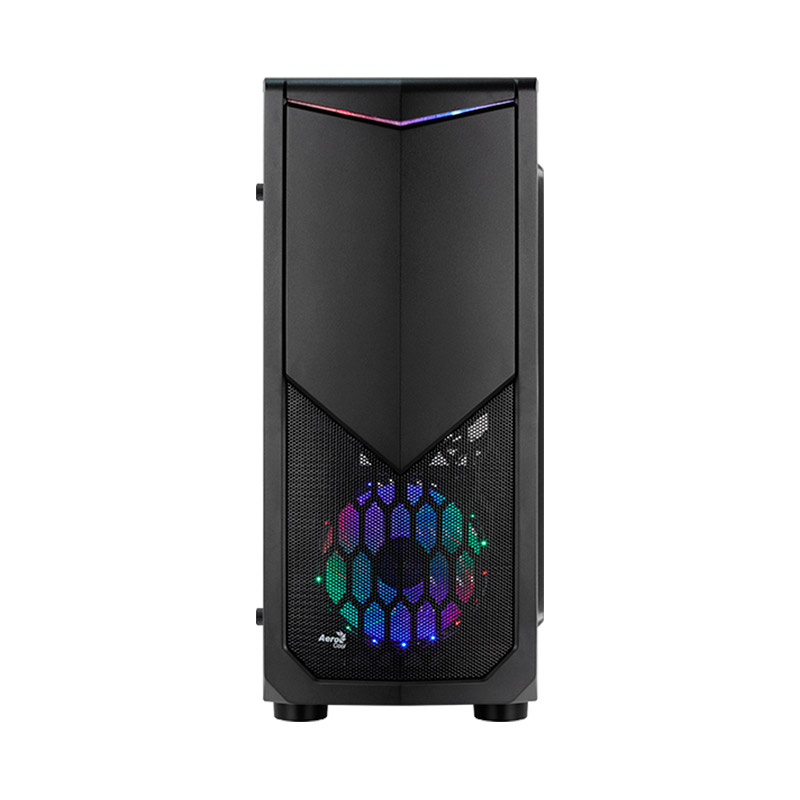 Gabinete Tomahawk Black Frgb Aerocool
