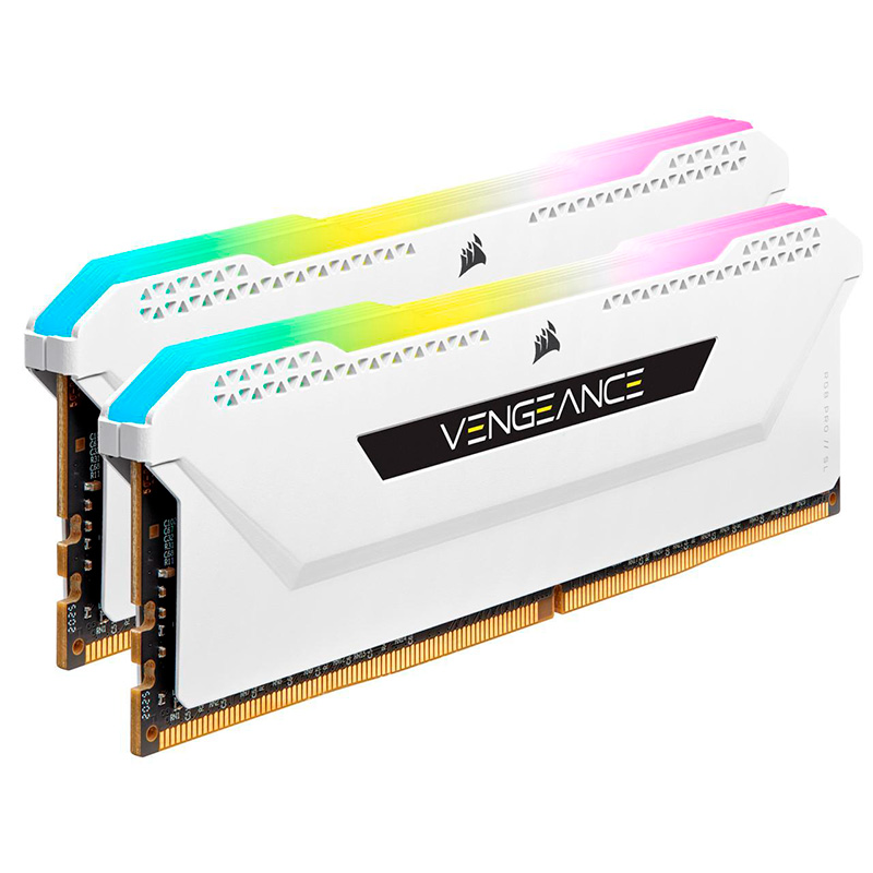 Memoria 16gb 2x8 3600mhz Vengeance Rgb Pro Sl White Corsair
