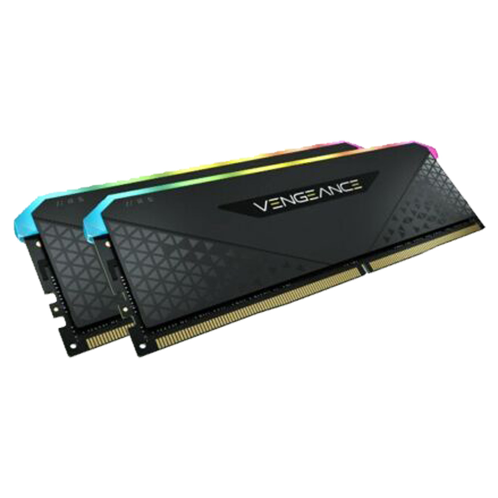 Memoria 16gb 2x8 3600mhz Vengeance Rgb Rs Black Corsair