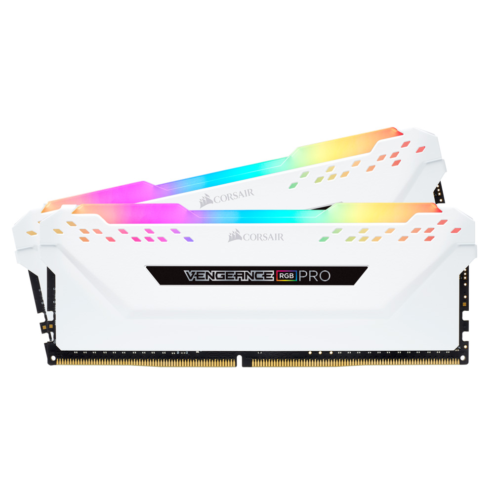 Memoria 16gb 2x8 Vengeance Pro Rgb White 3600mhz Corsair