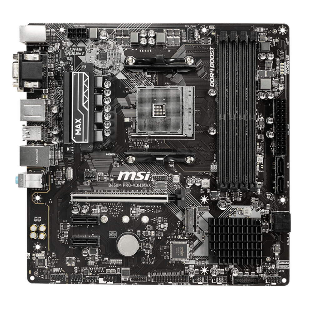 Mother B450m Pro-vdh Max Msi Am4