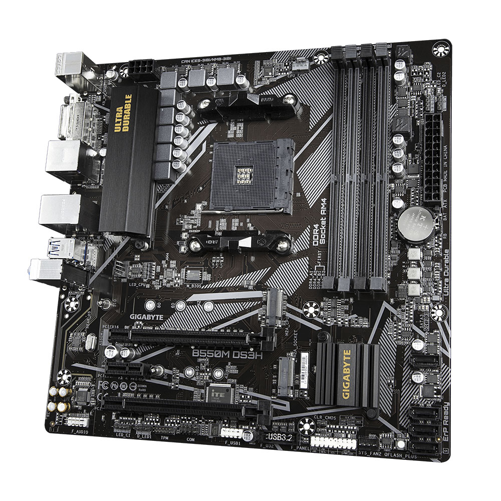 Mother B550m Ds3h Gigabyte Am4