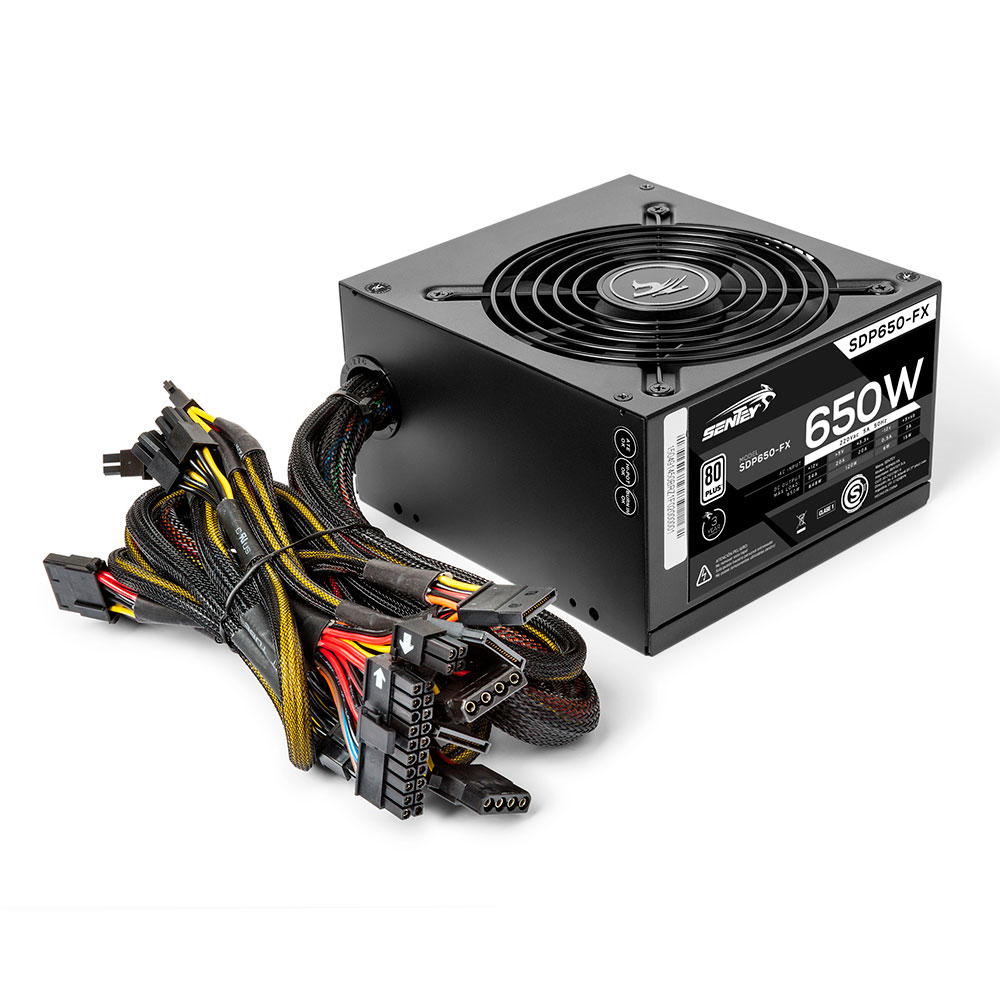 Fuente 650w 80+ White Sdp650-fx Sentey