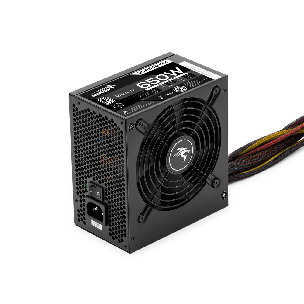 Fuente 650w 80+ White Sdp650-fx Sentey