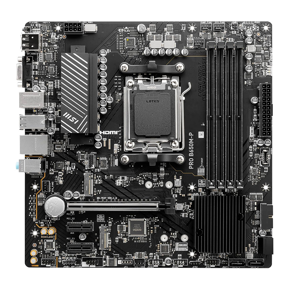Mother Pro B650m-p Am5 Msi