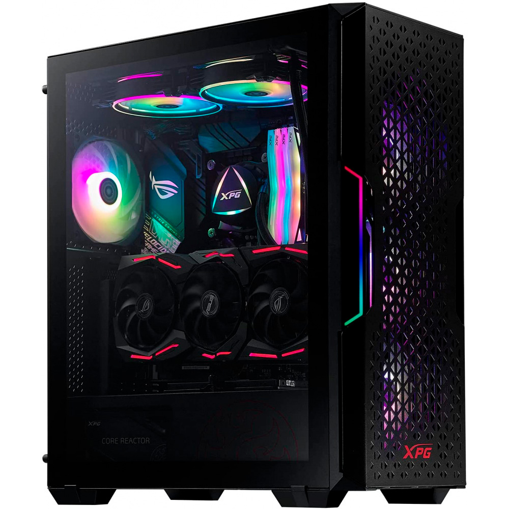 Gabinete Starker Air Tg Argb Black Xpg Adata