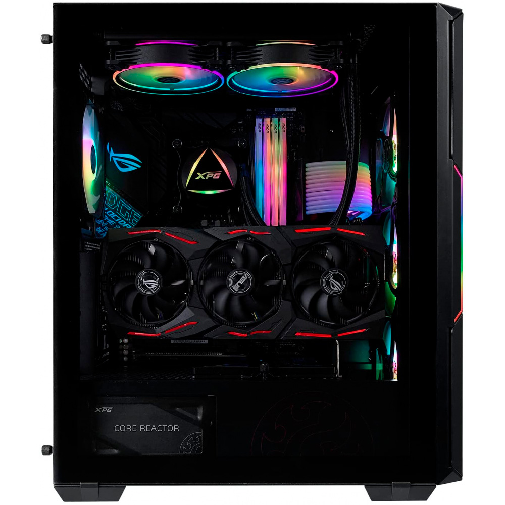 Gabinete Starker Air Tg Argb Black Xpg Adata