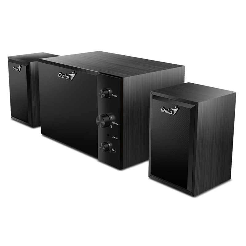 Parlante Sw-2.1 350 10w Black Genius