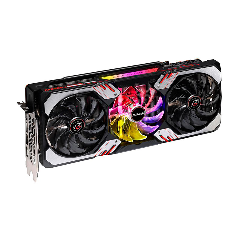 Placa De Video Radeon Rx 6800 Xt Phantom Gaming D 16g Oc Asrock
