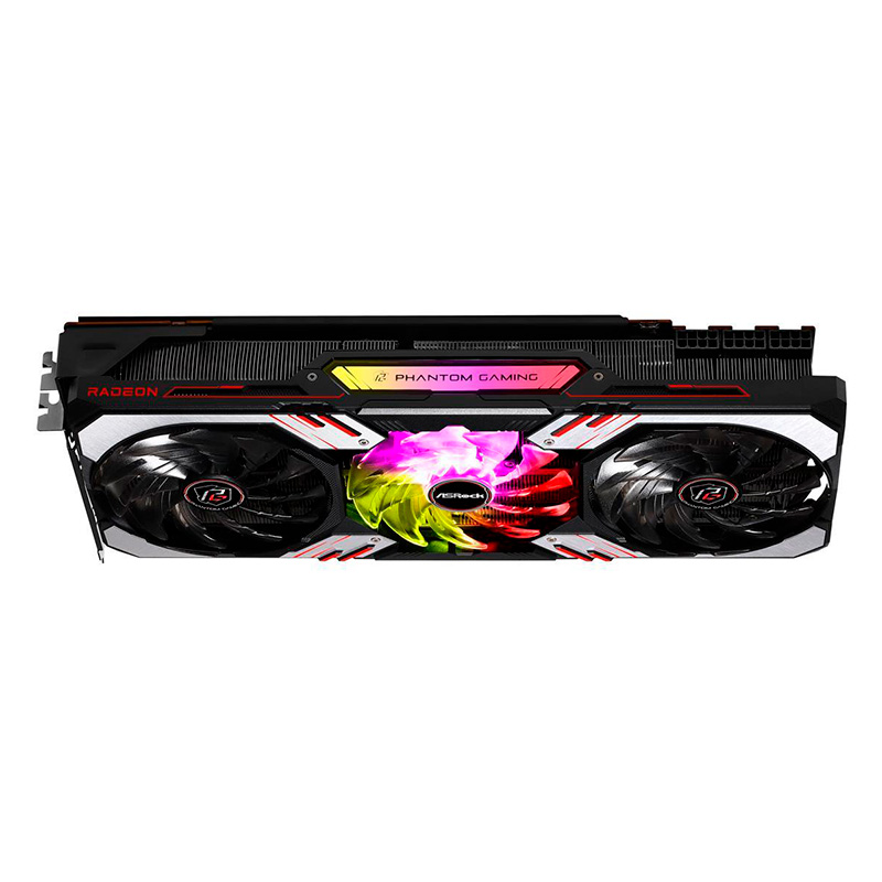 Placa De Video Radeon Rx 6800 Xt Phantom Gaming D 16g Oc Asrock