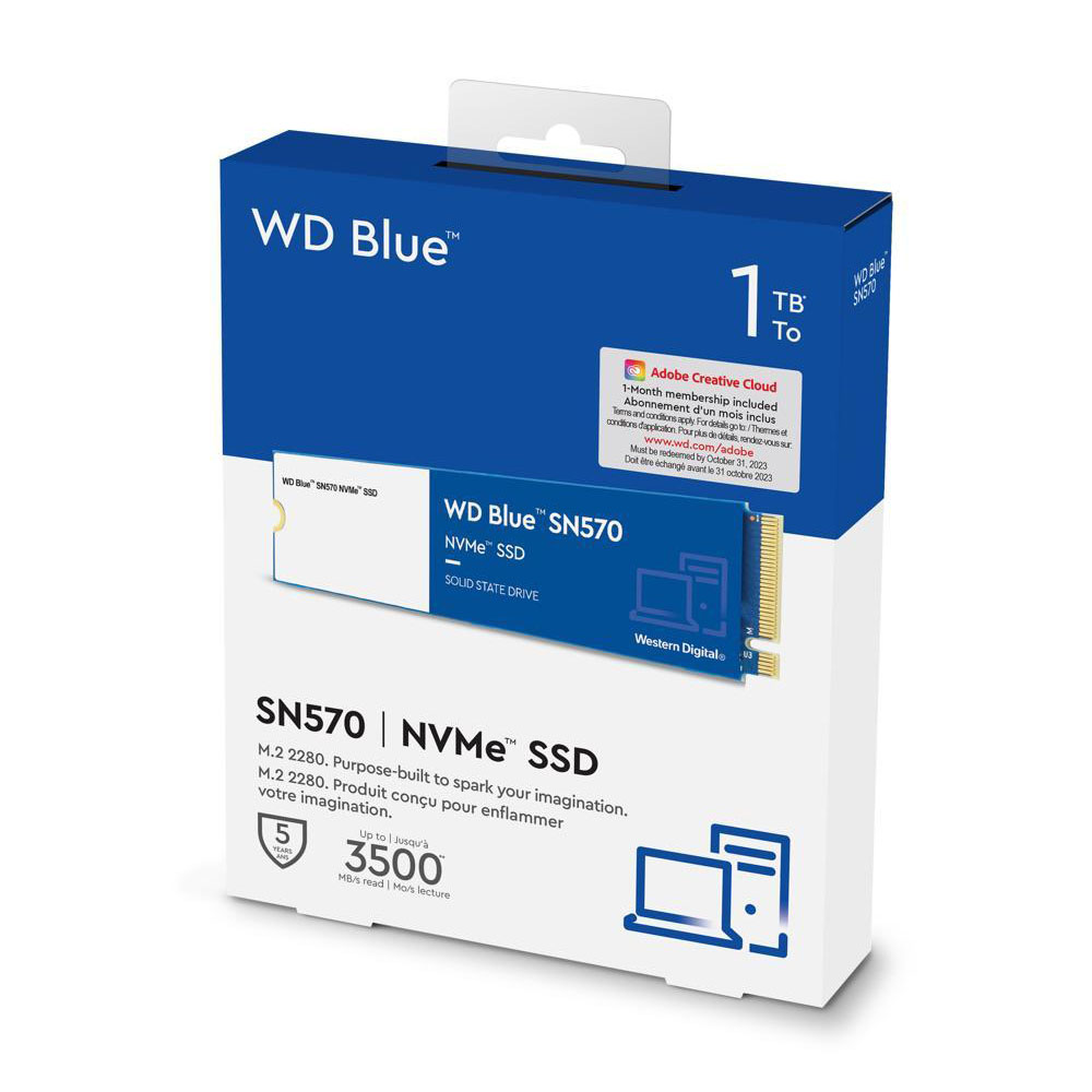 Disco Ssd 1tb Sn570 M.2 Nvme Blue Wd