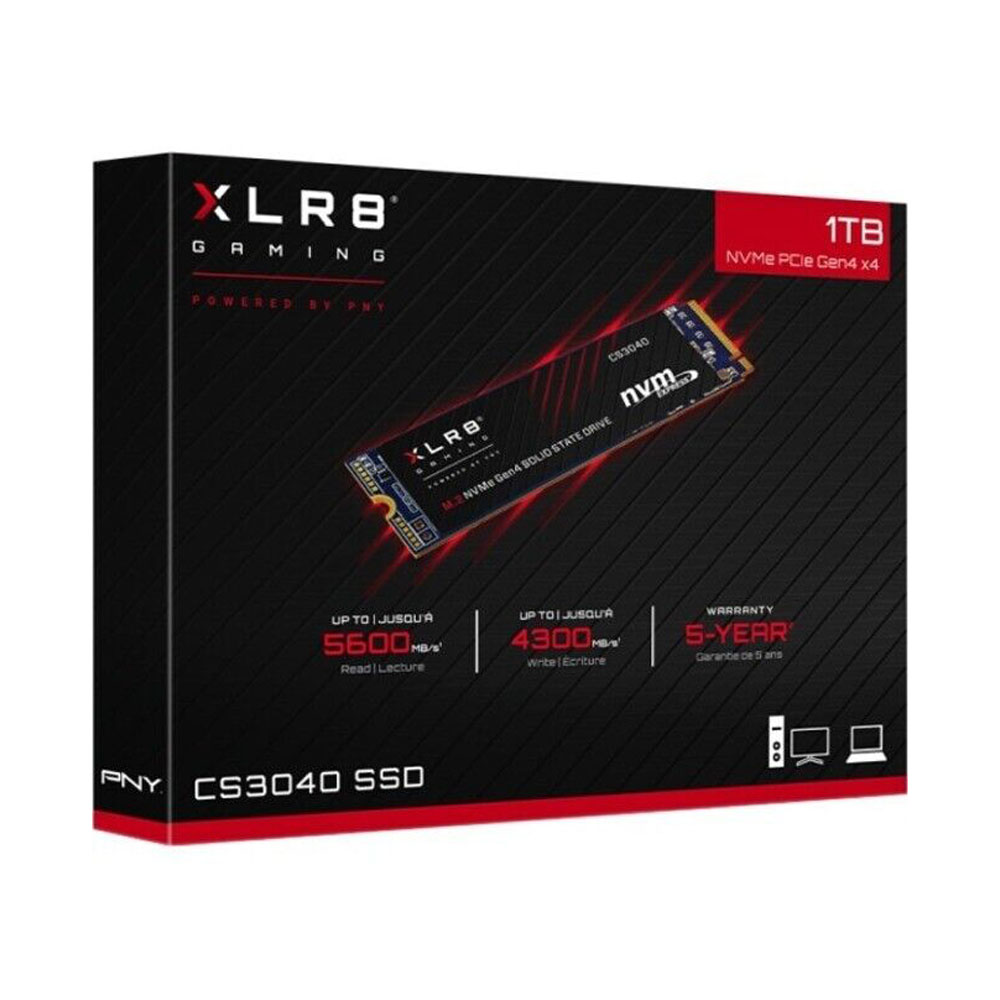 Disco Ssd 1tb M.2 Nvme Gen4 Xlr8 Pny