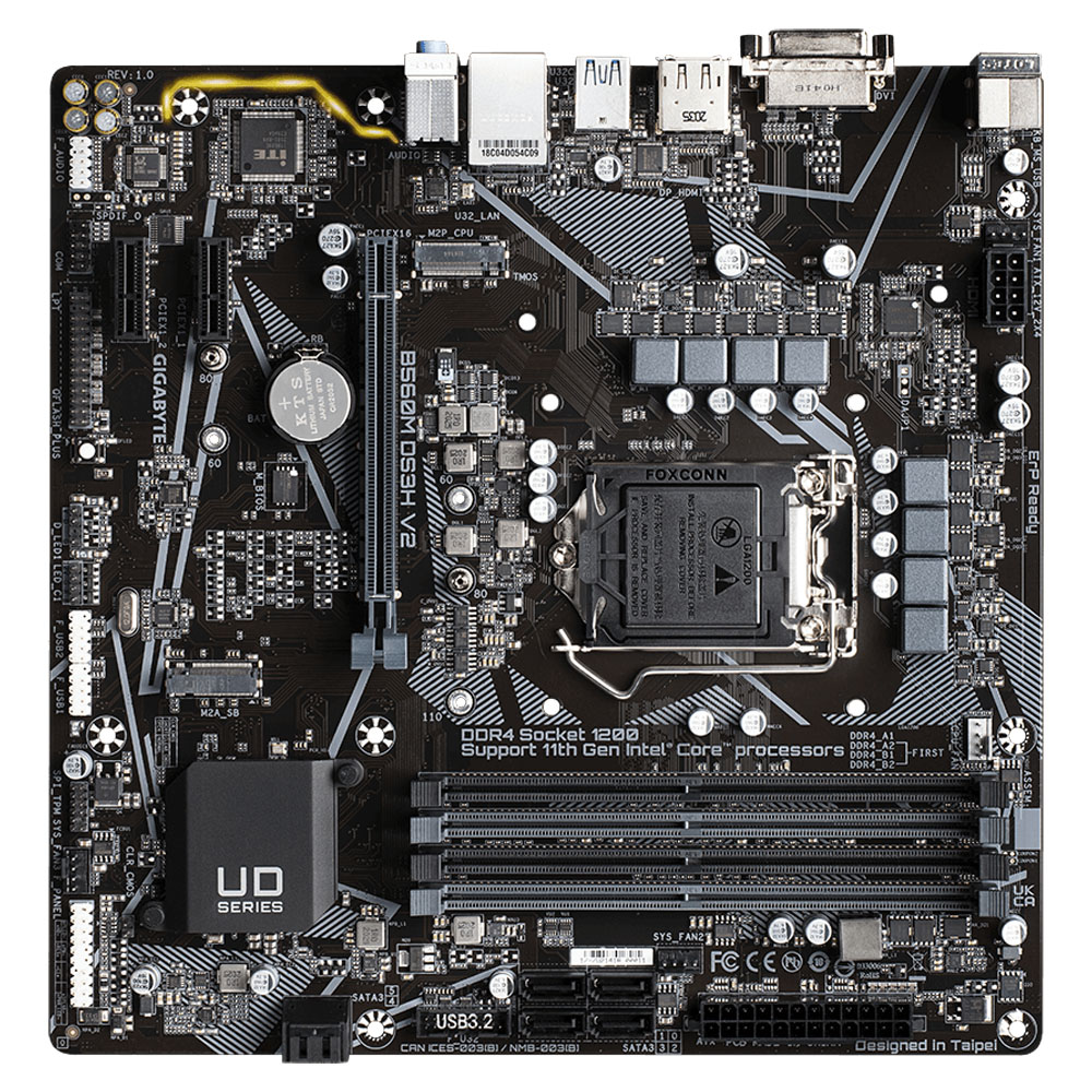 Mother B560m Ds3h V2 Gigabyte 11gen