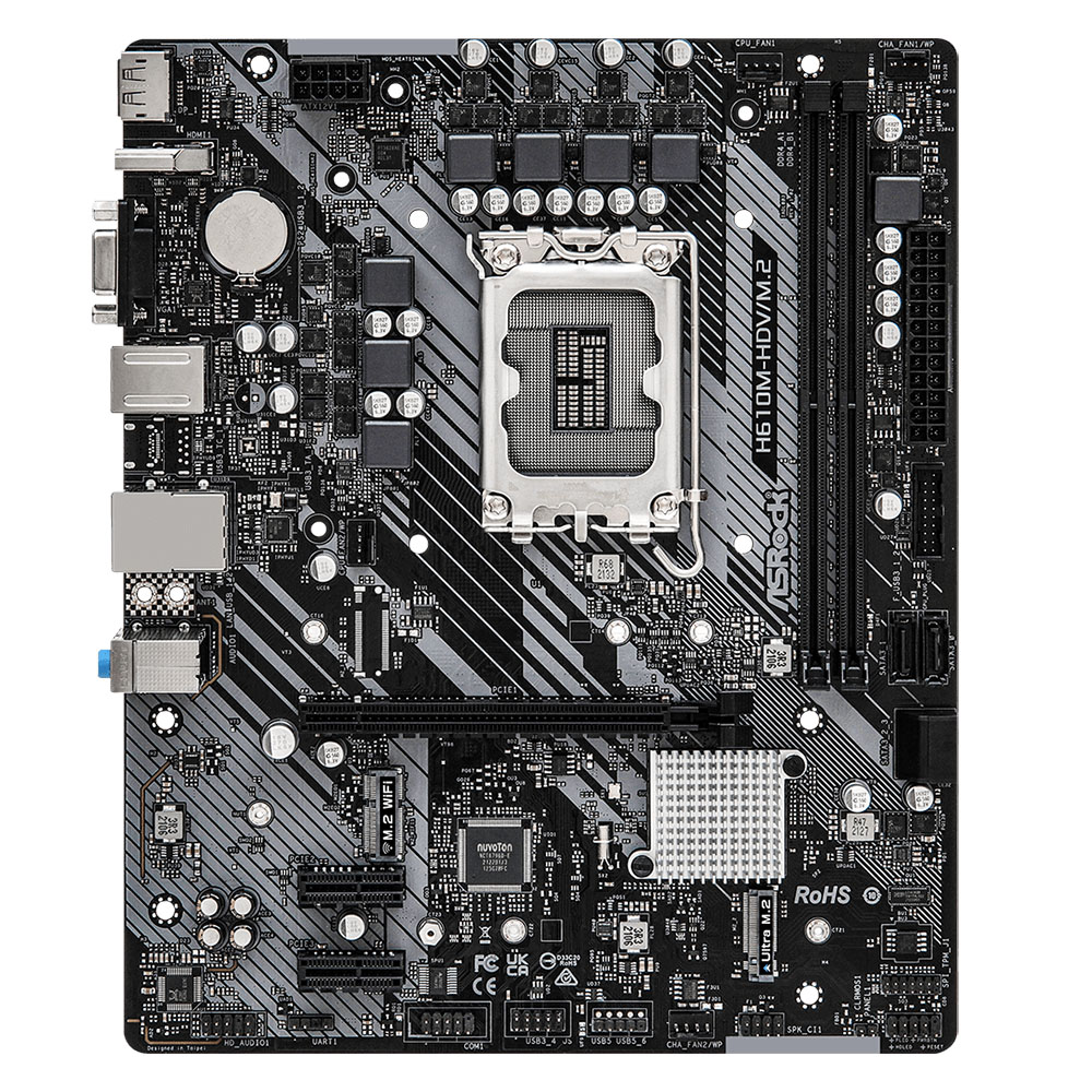 Mother H610m-hdv-m.2 Asrock 12gen