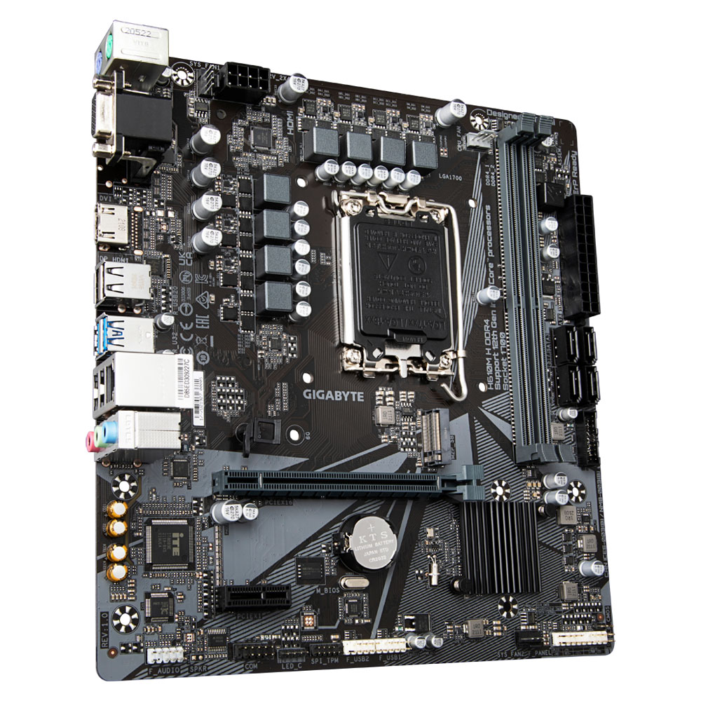 Mother H610m H Ddr4 Gigabyte 12gen 