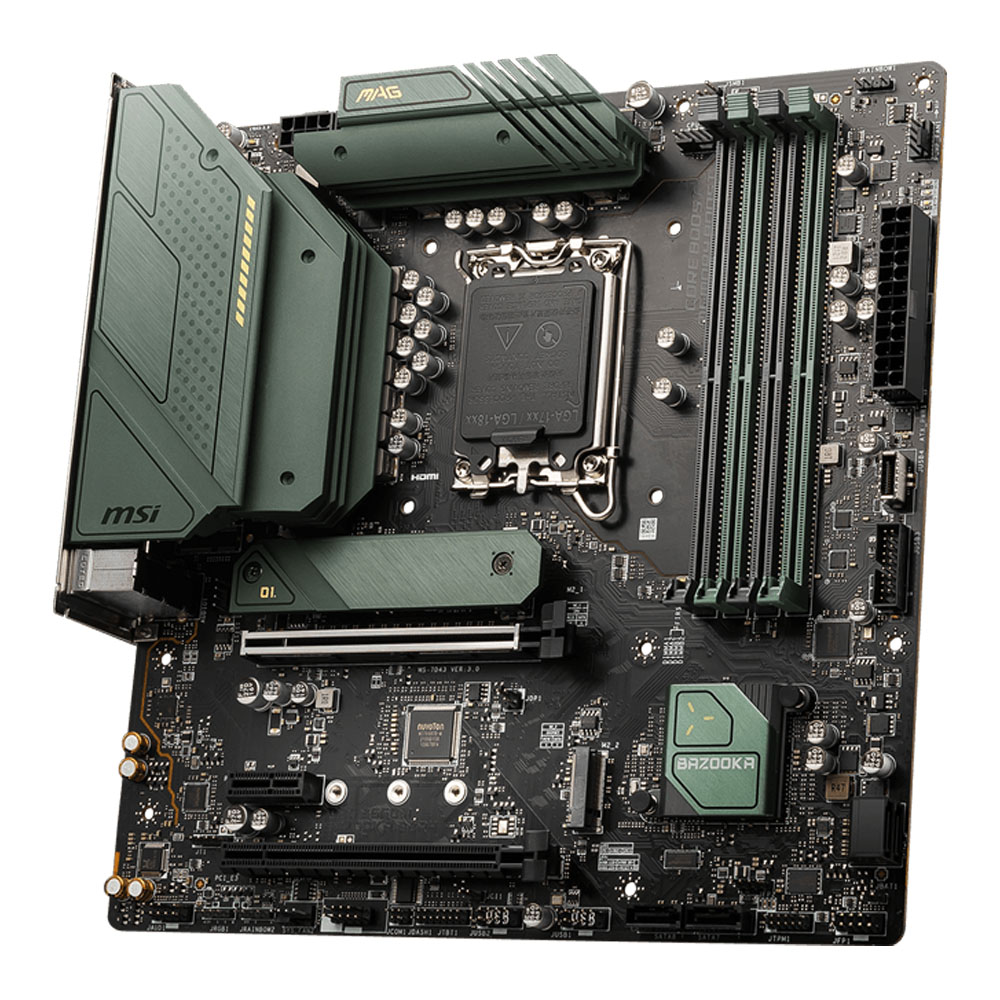 Mother Mag B660m Bazooka Ddr4 Msi 12gen