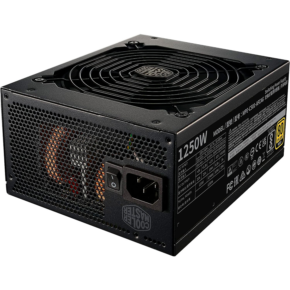 Fuente 1250w 80+ Gold Mwe V2 Atx 3.0 Fm Cooler Master