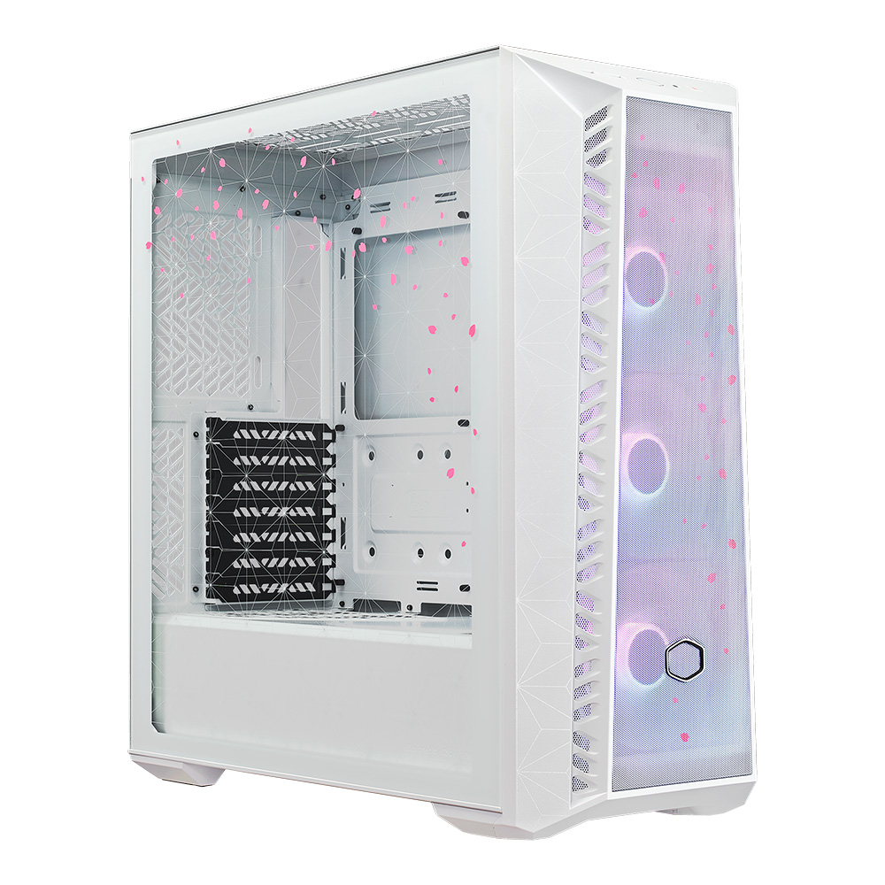 Gabinete Masterbox 520 Tg Mesh Argb Sakura Edition Cooler Master