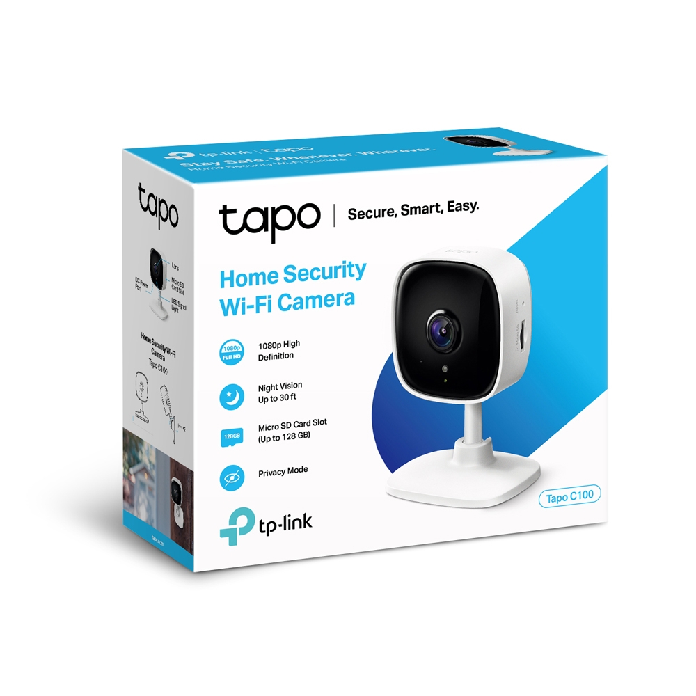Camara Seguridad Ip Cloud Tapo C100 1080p Wifi Tp-link