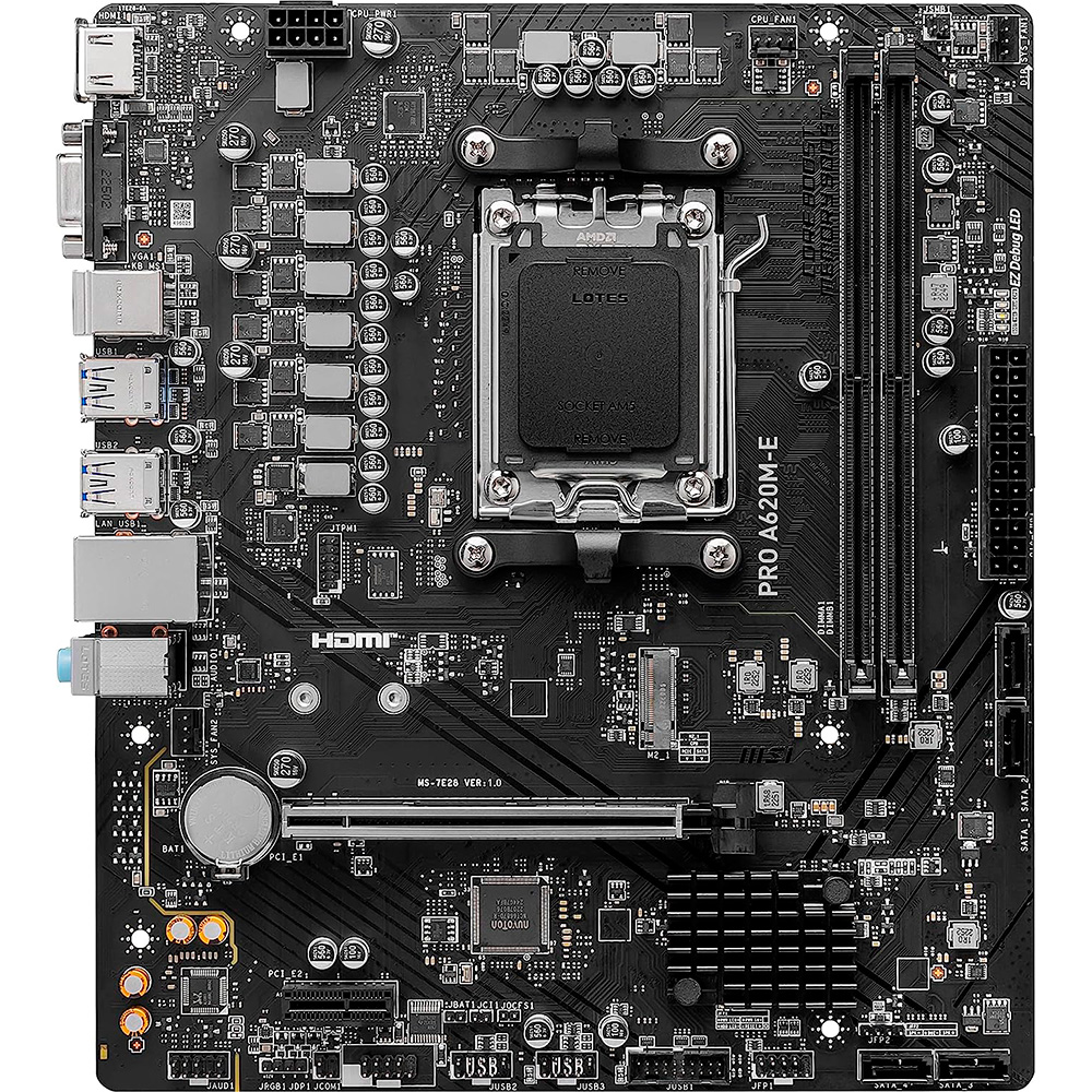 Mother Pro A620m-e Msi Am5