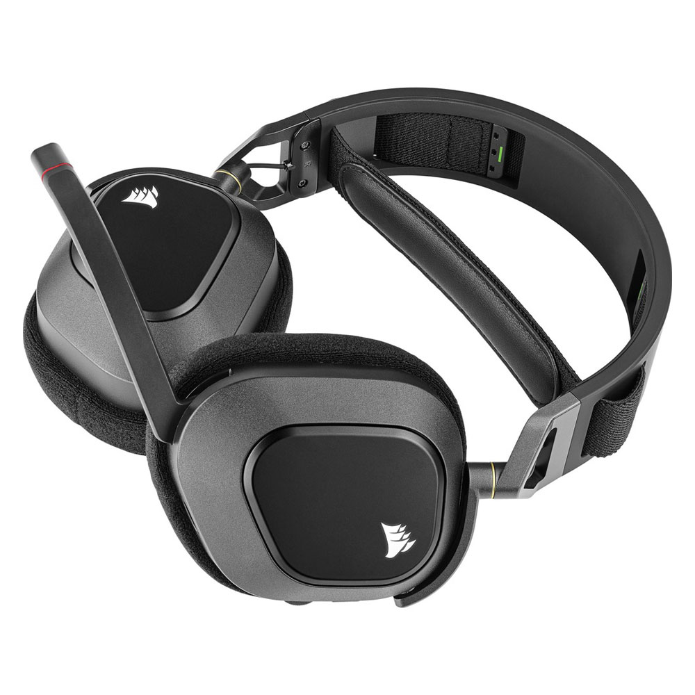 Auricular Hs80 Rgb Surround 7.1 Carbon Corsair