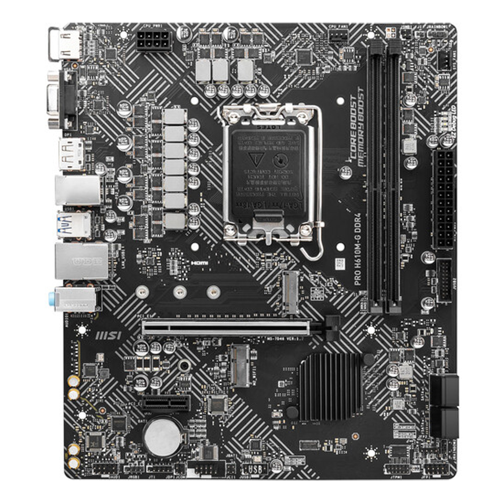 Mother Pro H610m-g Ddr4 Msi 12gen
