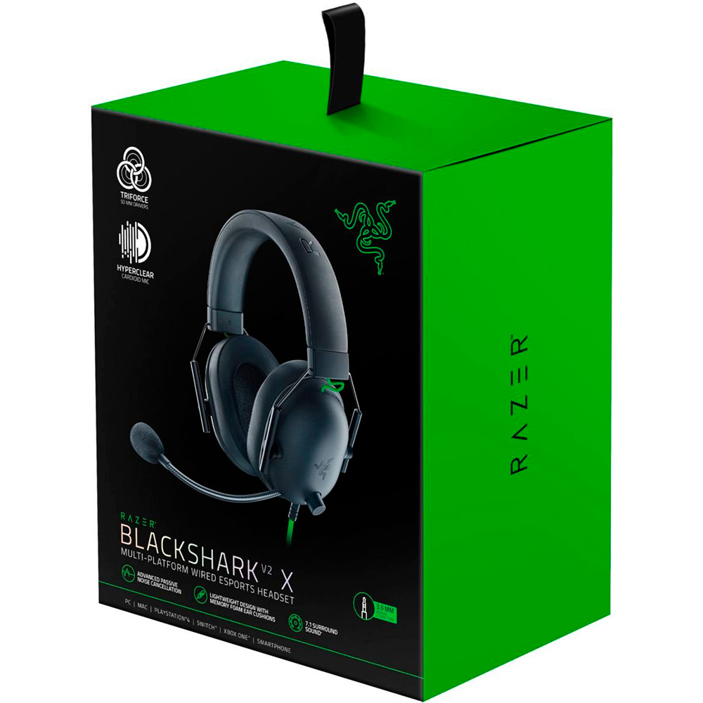 Auricular Blackshark V2 X Black Razer