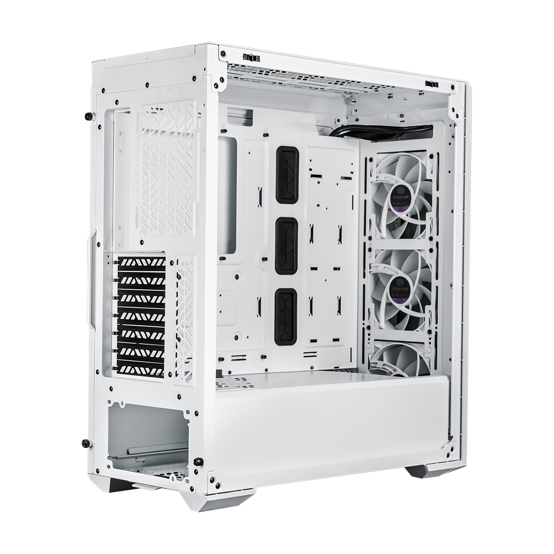 Gabinete Masterbox 520 Tg Argb White Cooler Master