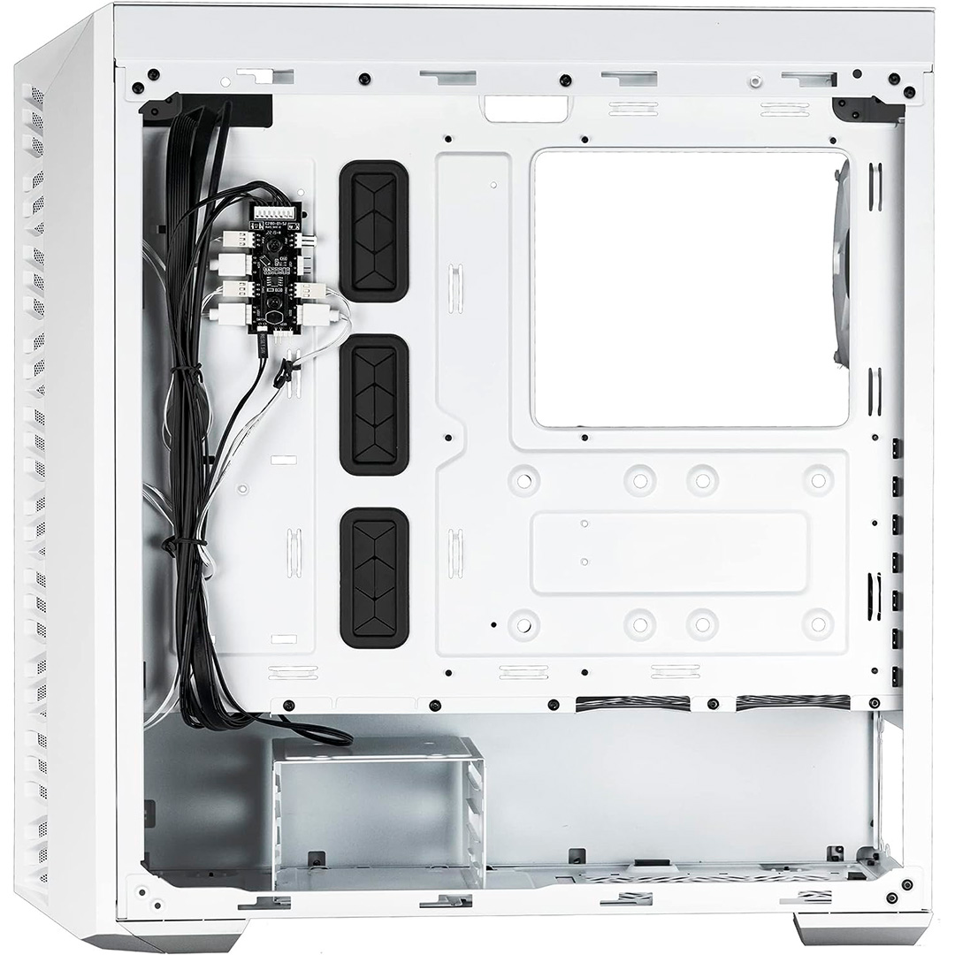 Gabinete Masterbox 520 Tg Mesh Argb White Cooler Master