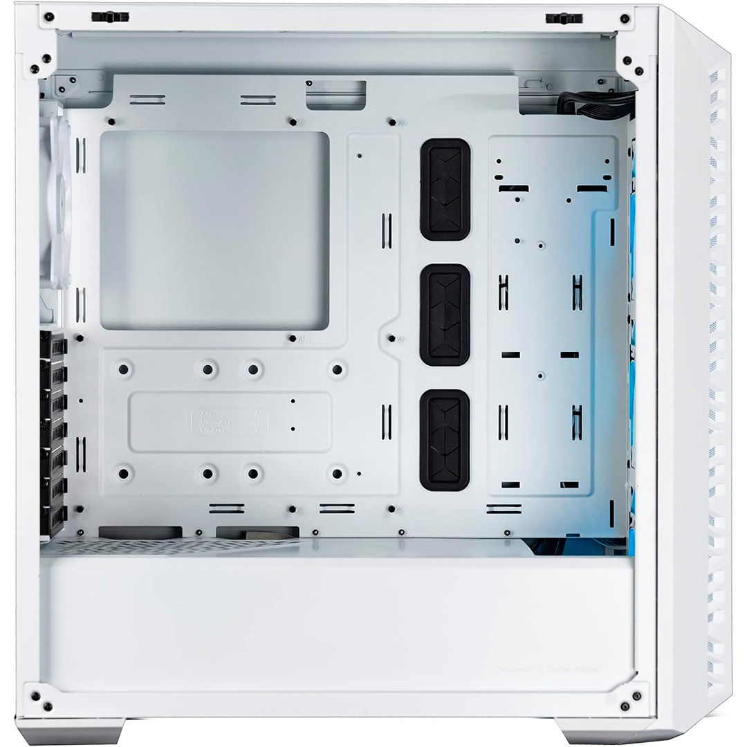 Gabinete Masterbox 520 Tg Mesh Argb White Cooler Master