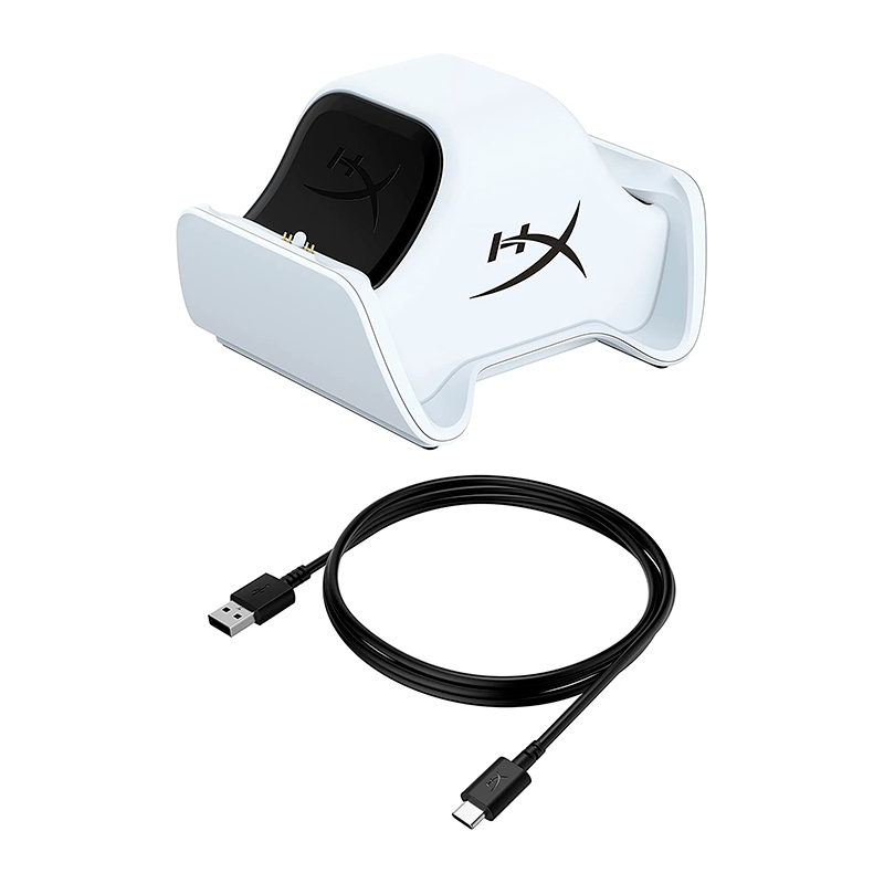 Cargador Base Chargeplay Duo Ps5 White Hyperx Hp