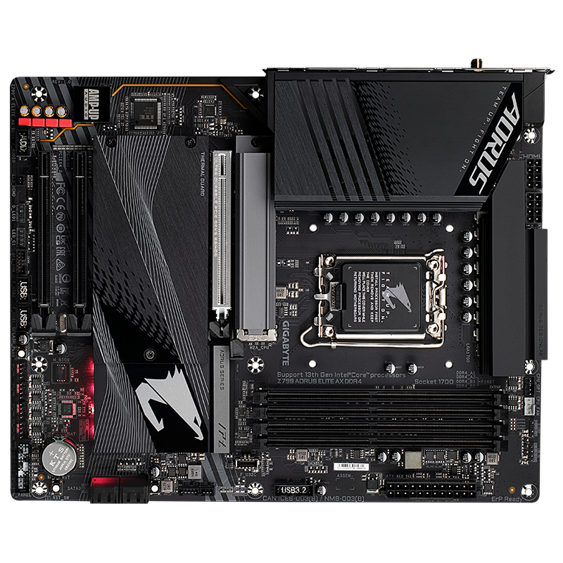 Mother Z790 Aorus Elite Ax Ddr4 Gigabyte 13gen